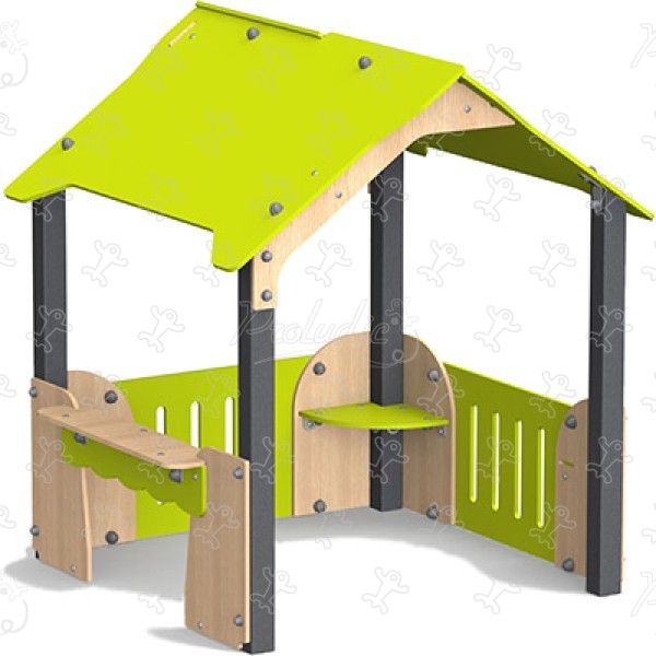 Gîte J235® aires de jeux jeux classiques cabanes / maisonnettes image 3d