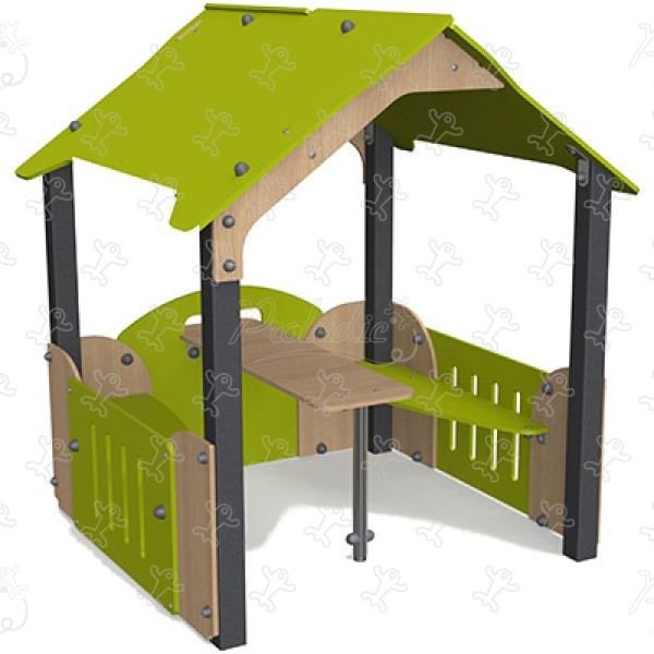 Gîte meublé J237® aires de jeux jeux classiques cabanes / maisonnettes image 3d