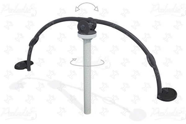 Hip-Hop J2410 aires de jeux acti'fun structures dynamiques image 3d