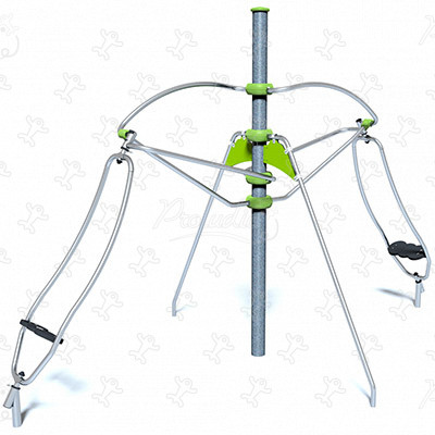 Gyrosat J2594-M aires de jeux jeux dynamiques tourniquets / jeux à rotation image 3d