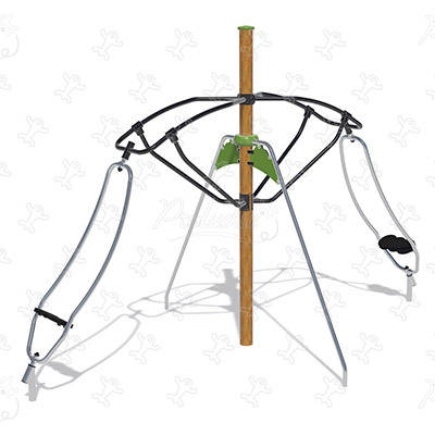 Gyrosat J2594 aires de jeux jeux dynamiques tourniquets / jeux à rotation image 3d
