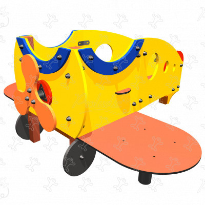 Aéroplane J2603 aires de jeux jeux thématiques city image 3d