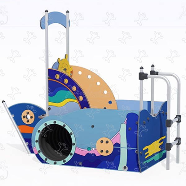 Calypso J2604-GO aires de jeux grafic games pour des aires de jeux personnalisées finition océane image 3d