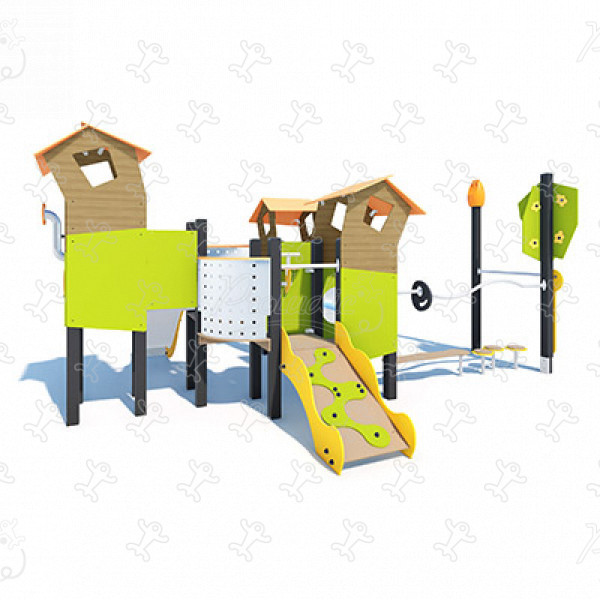 Village onirique J2624® aires de jeux jeux classiques aventure image 3d
