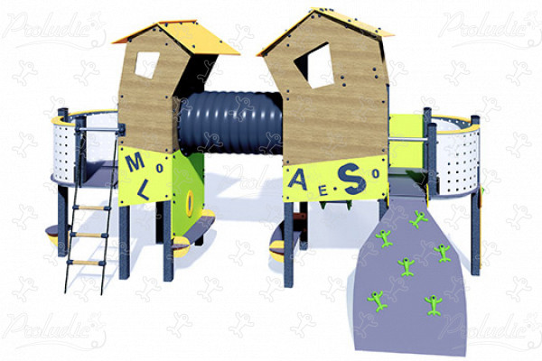 Hameau onirique J2625® aires de jeux jeux classiques aventure image 3d
