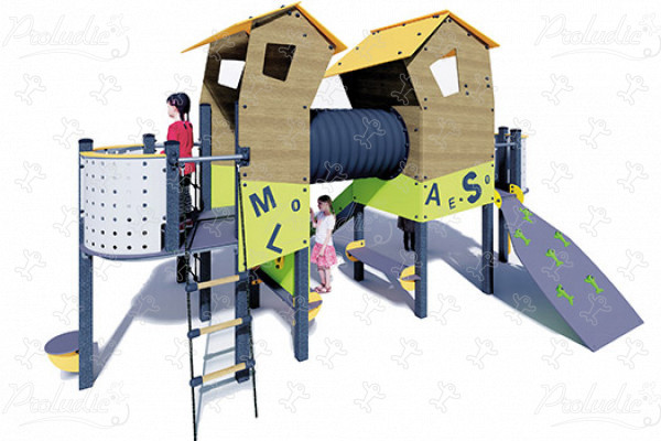 Hameau onirique J2625® aires de jeux jeux classiques aventure image 3d