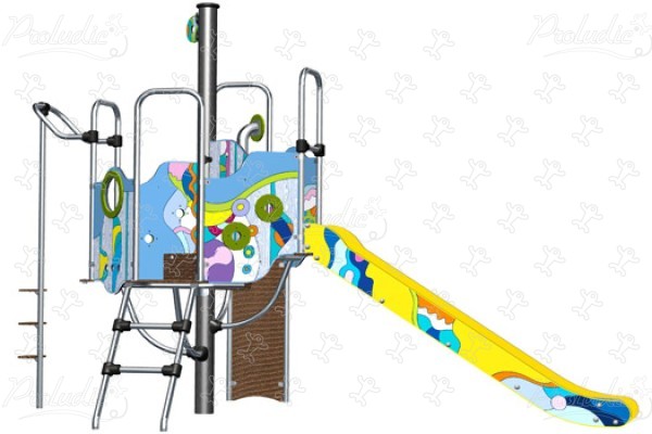 J2643-M-GO aires de jeux grafic games pour des aires de jeux personnalisées finition océane image 3d