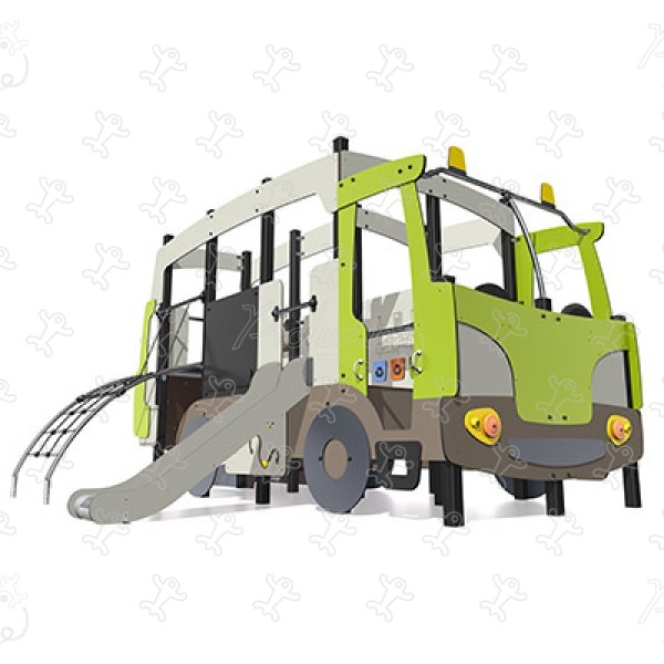 Camion de recyclage J2684 aires de jeux jeux thématiques city image 3d