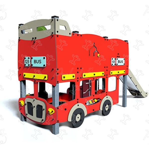Bus anglais J2685 aires de jeux jeux thématiques city image 3d
