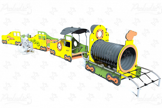Train complet J2691 aires de jeux jeux thématiques city image 3d