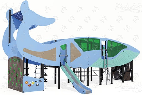 Baleine J2696® aires de jeux jeux thématiques aquatica image 3d