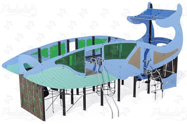 Baleine J2696® aires de jeux jeux thématiques aquatica image 3d