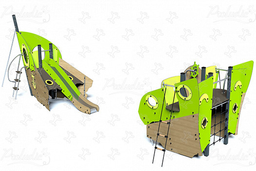 Kéo poupe et proue J2755-M aires de jeux jeux thématiques aquatica image 3d