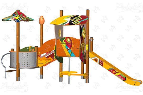 J3302-GE aires de jeux grafic games pour des aires de jeux personnalisées finition etnik image 3d