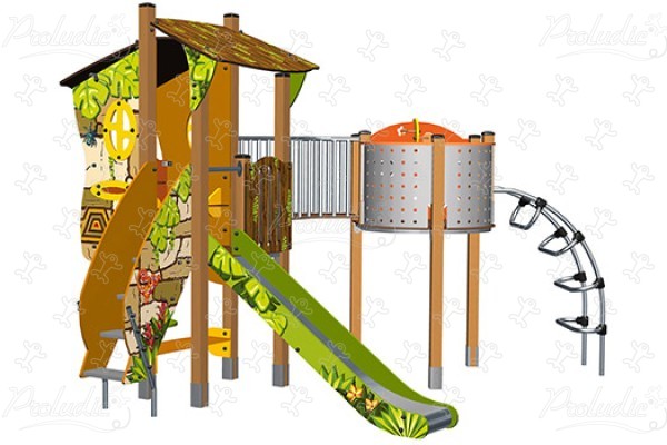 J3303-GA aires de jeux grafic games pour des aires de jeux personnalisées finition amazone image 3d