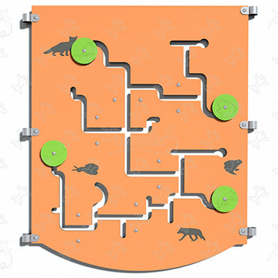 Panneau Animaux J3401 aires de jeux jeux éducatifs & sensoriels panneaux ludiques & jeux sonores et musicaux image 3d