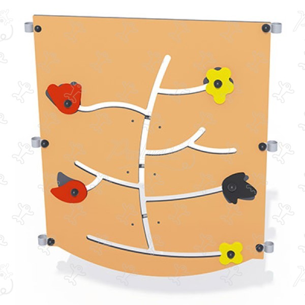 Panneau Fleurs J3402 aires de jeux jeux éducatifs & sensoriels panneaux ludiques & jeux sonores et musicaux image 3d