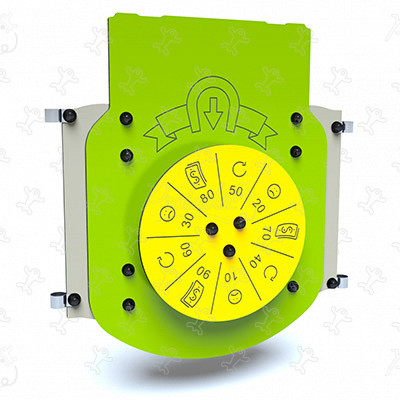 Panneau Loterie J3407 aires de jeux jeux éducatifs & sensoriels panneaux ludiques & jeux sonores et musicaux image 3d