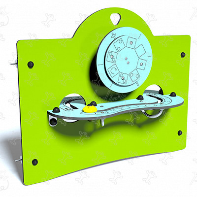 Panneau Jeux de dés J3422® aires de jeux jeux éducatifs & sensoriels panneaux ludiques & jeux sonores et musicaux image 3d