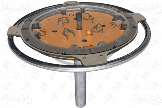 Swing Ball J3508 aires de jeux acti'fun panneaux ludiques & jeux sonores et musicaux image 3d