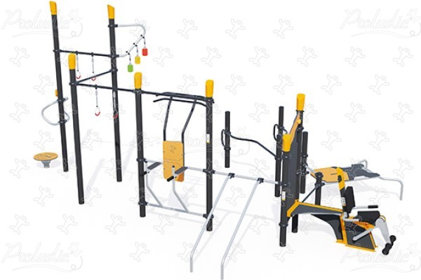 Station ludo-sportive Bras-Jambes-Abdos J37112® sport & fitness acti'fun acti&rsquo;fit image 3d