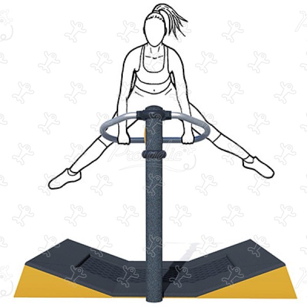 Trampoline fitness J37200® aires de jeux acti'fun acti&rsquo;fit image 3d