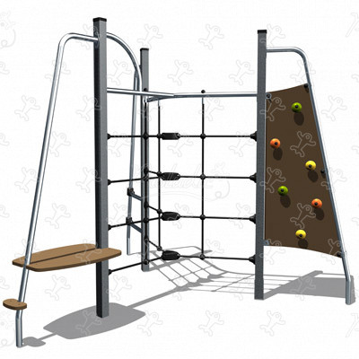 Tripode J3800-M aires de jeux jeux d'équilibre & jeux à grimper structures à grimper image 3d