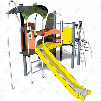 J38102 aires de jeux structures multi-activités / jeux multifonctions diabolo image 3d