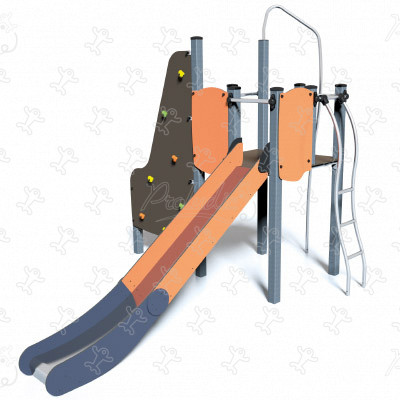J38113 aires de jeux structures multi-activités / jeux multifonctions diabolo image 3d