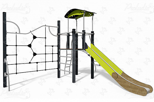 J38116-C aires de jeux structures multi-activités / jeux multifonctions diabolo image 3d