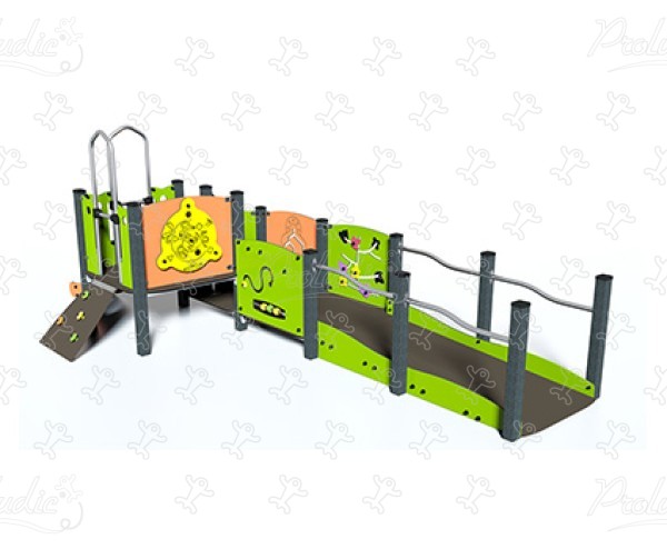 J38119 aires de jeux structures multi-activités / jeux multifonctions diabolo image 3d