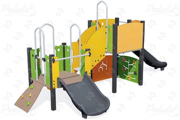 J38133® aires de jeux structures multi-activités / jeux multifonctions diabolo image 3d