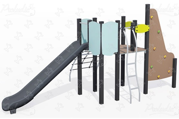 J38134-C® aires de jeux structures multi-activités / jeux multifonctions diabolo image 3d