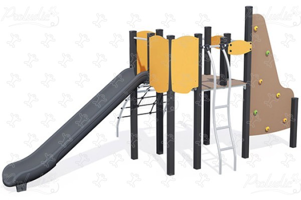 J38134® aires de jeux structures multi-activités / jeux multifonctions diabolo image 3d