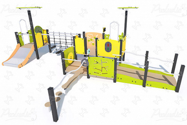 J38201® aires de jeux structures multi-activités / jeux multifonctions diabolo image 3d