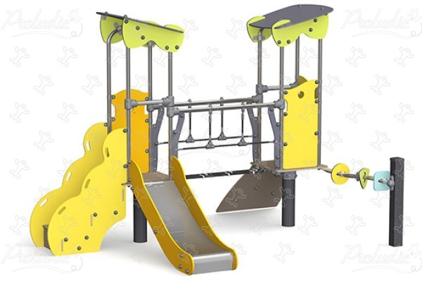 J38203® aires de jeux structures multi-activités / jeux multifonctions diabolo baby image 3d