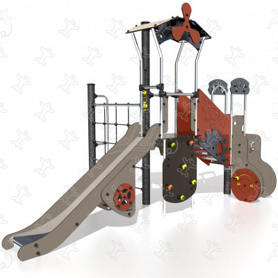 J38304 aires de jeux jeux thématiques metropolis image 3d