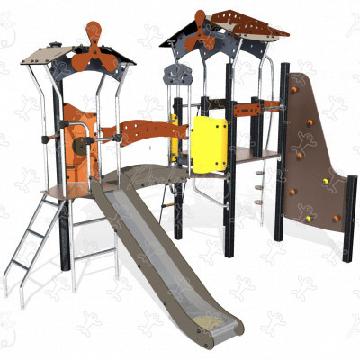 J38352 aires de jeux jeux thématiques metropolis image 3d
