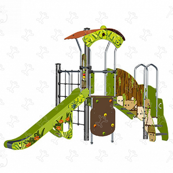 J3836-GA® aires de jeux grafic games pour des aires de jeux personnalisées diabolo image 3d
