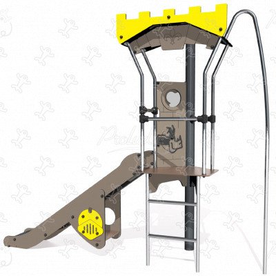 Tourelle J38400 aires de jeux jeux thématiques diabolo image 3d