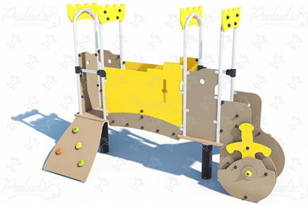 Muraille J38402 aires de jeux jeux thématiques diabolo image 3d
