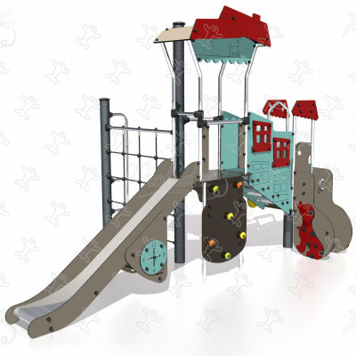 Quartier des Aventuriers J38604 aires de jeux jeux thématiques city image 3d