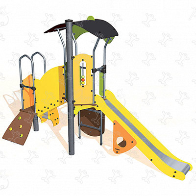 J3861 aires de jeux structures multi-activités / jeux multifonctions diabolo image 3d