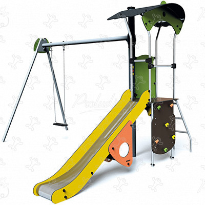 J3867 aires de jeux structures multi-activités / jeux multifonctions diabolo image 3d