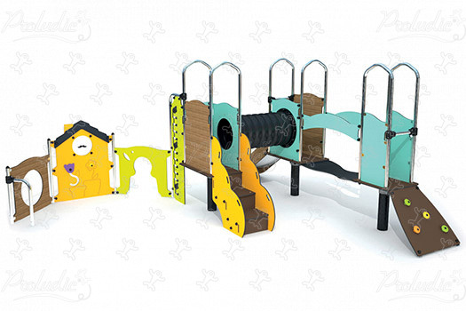 J38704-C® aires de jeux structures multi-activités / jeux multifonctions diabolo baby image 3d