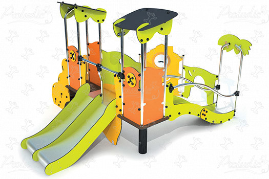 J38705® aires de jeux structures multi-activités / jeux multifonctions diabolo baby image 3d