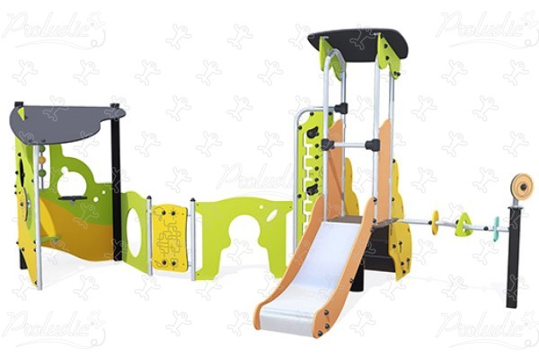 J38707® aires de jeux structures multi-activités / jeux multifonctions diabolo baby image 3d