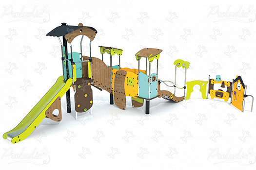 J38708-C® aires de jeux structures multi-activités / jeux multifonctions diabolo baby image 3d