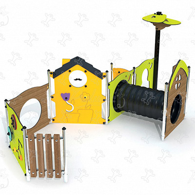 J38709-C® aires de jeux structures multi-activités / jeux multifonctions diabolo baby image 3d
