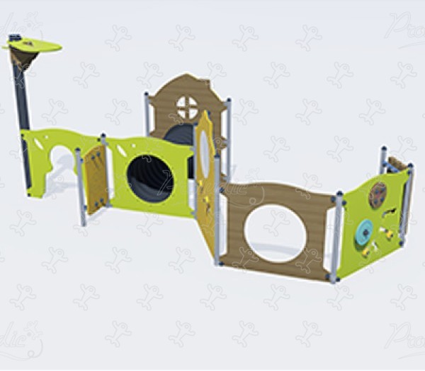 J38709-C® aires de jeux structures multi-activités / jeux multifonctions diabolo baby image 3d